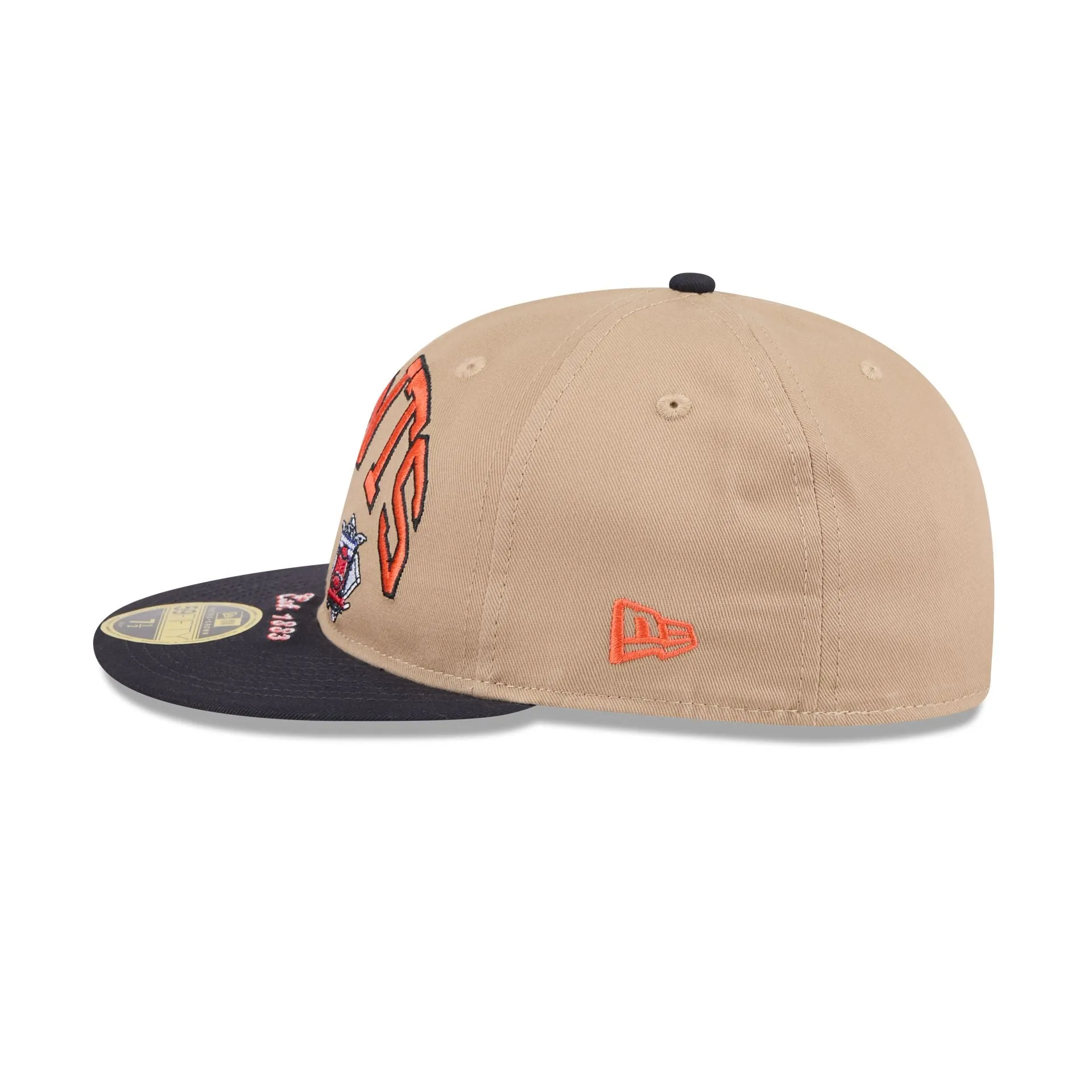 New York Giants Camel Retro Crown 59FIFTY Fitted Hat sold by New Era product image thumbnail 4