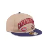 Montreal Canadiens Camel Retro Crown 59FIFTY Fitted Hat sold by New Era
