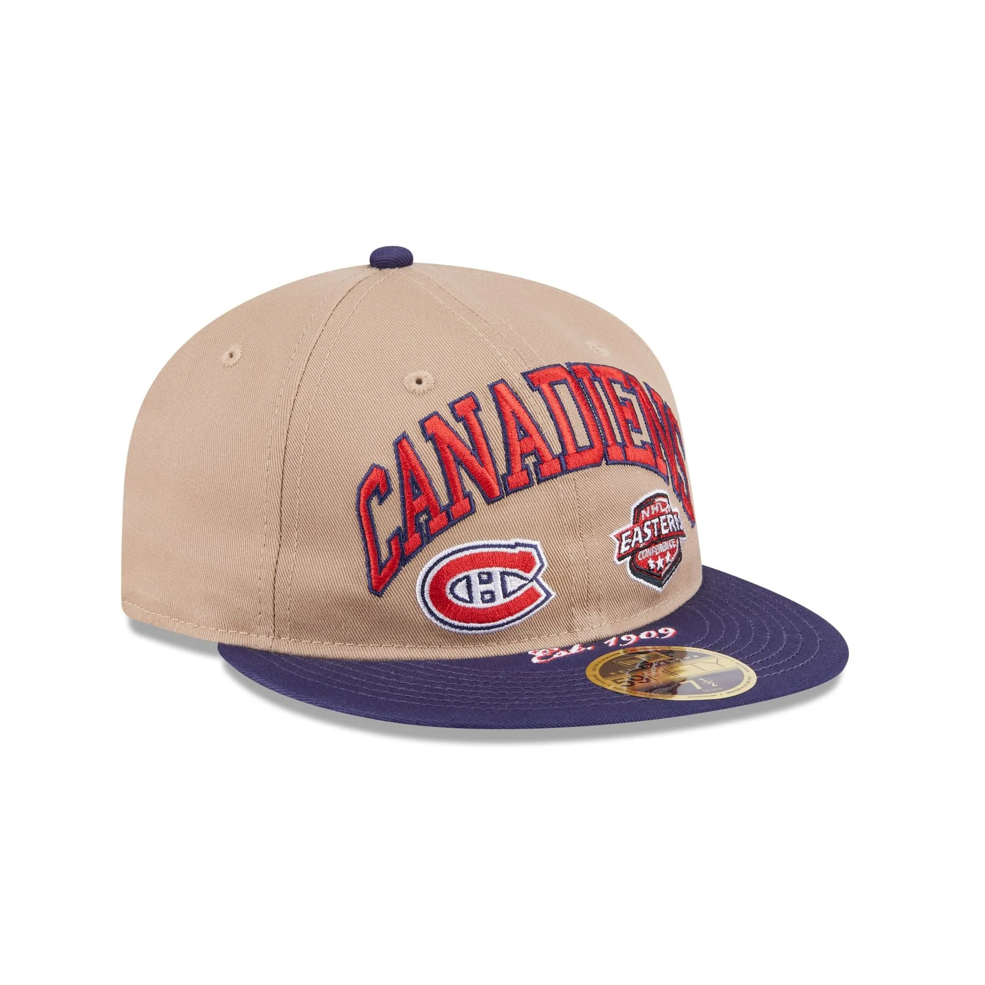 Montreal Canadiens Camel Retro Crown 59FIFTY Fitted Hat sold by New Era product image thumbnail 3