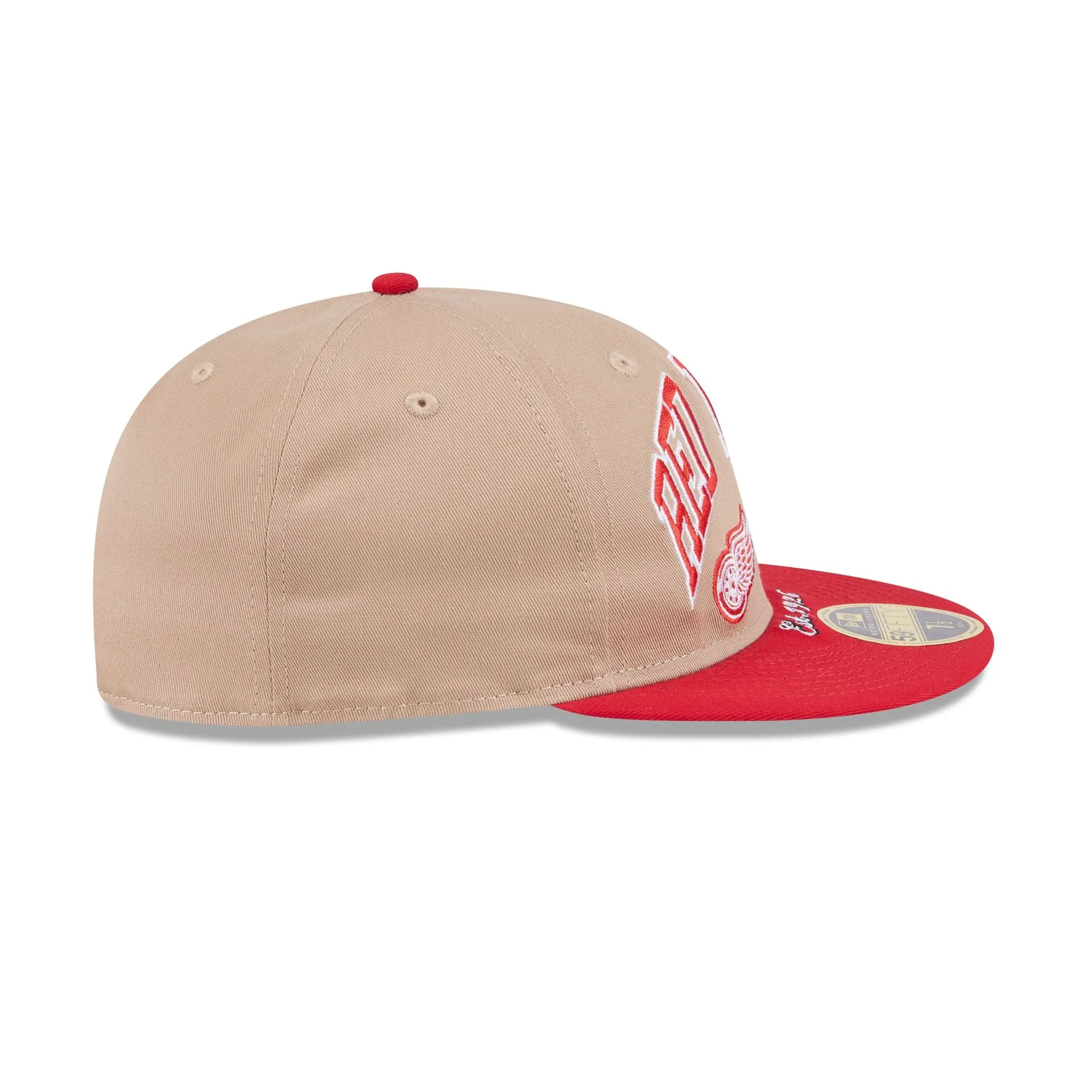 Detroit Red Wings Camel Retro Crown 59FIFTY Fitted Hat sold by New Era product image thumbnail 5