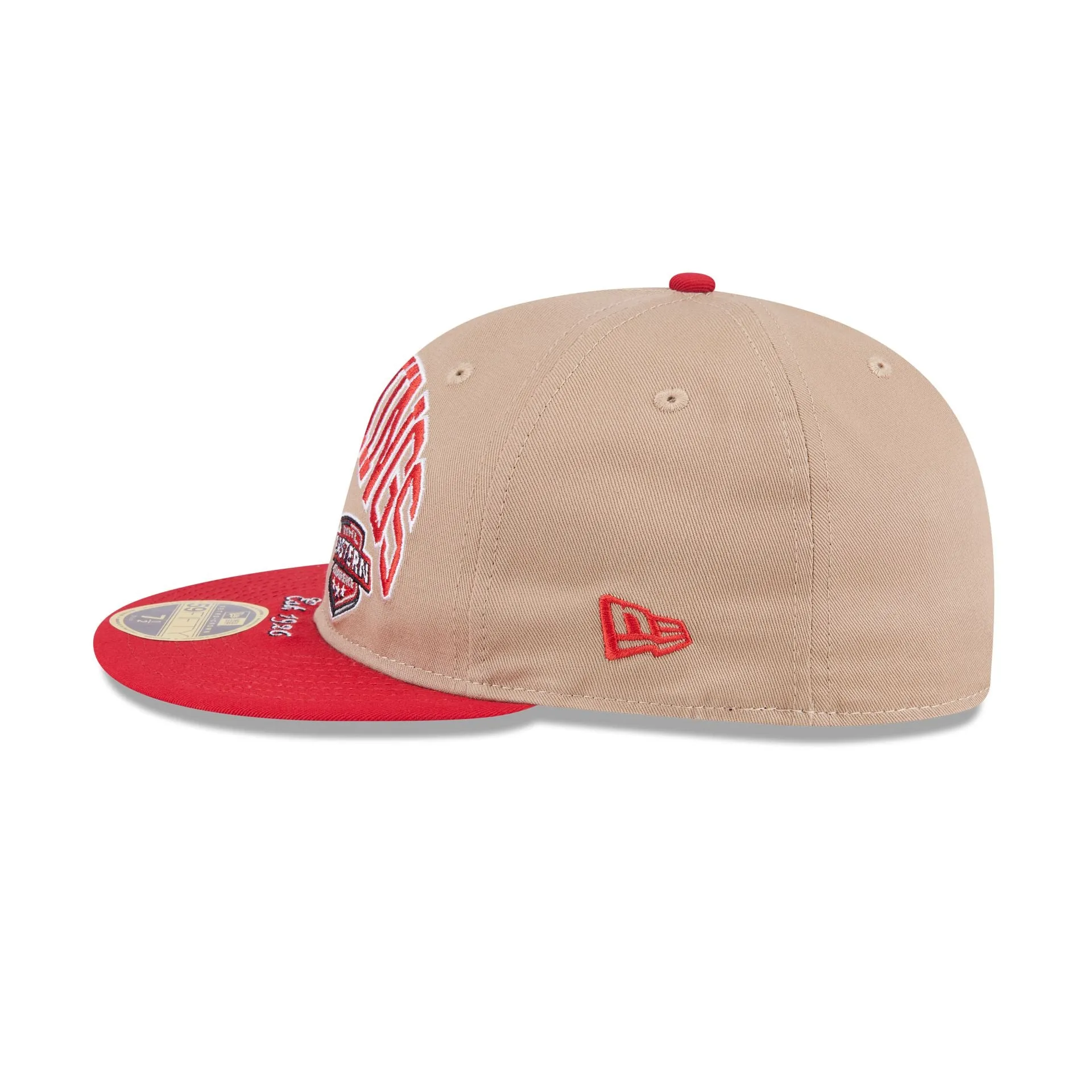 Detroit Red Wings Camel Retro Crown 59FIFTY Fitted Hat sold by New Era product image thumbnail 4