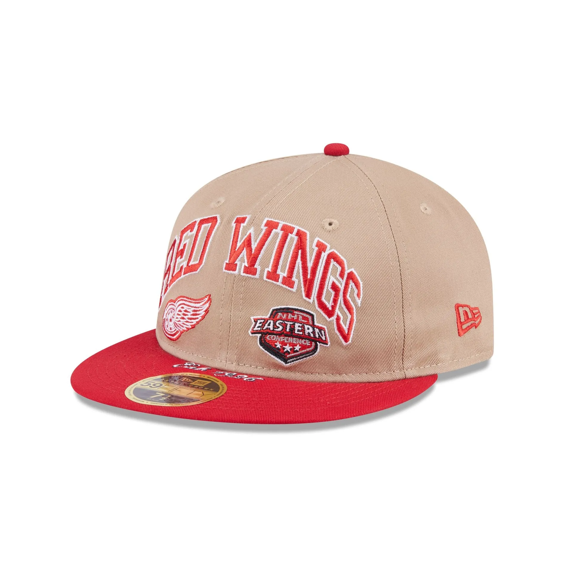 Detroit Red Wings Camel Retro Crown 59FIFTY Fitted Hat sold by New Era