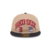 Boston Red Sox Camel Retro Crown 59FIFTY Fitted Hat sold by New Era