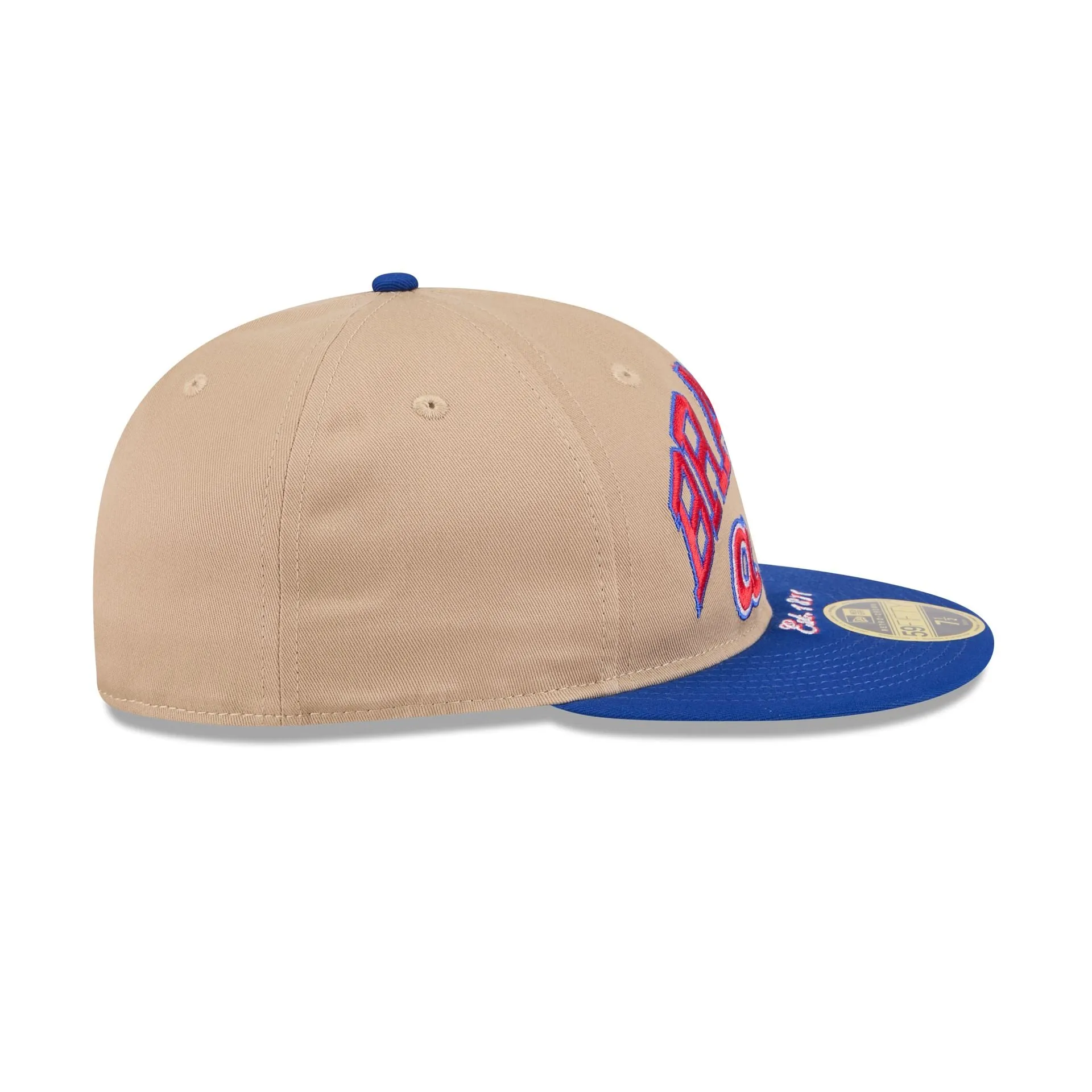 Atlanta Braves Camel Retro Crown 59FIFTY Fitted Hat sold by New Era product image thumbnail 5