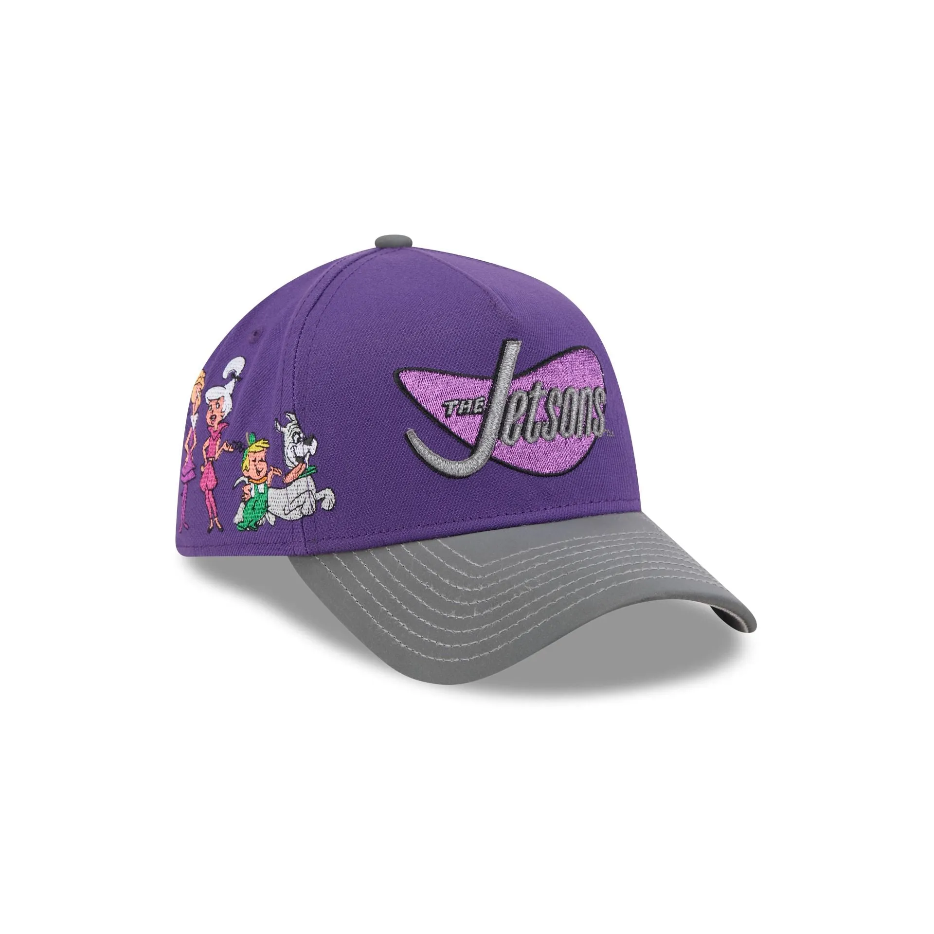 The Jetsons Purple 9FORTY A-Frame Snapback Hat sold by New Era