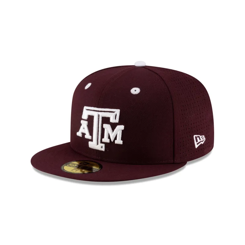 Texas A&M Aggies Performance 59FIFTY Fitted Hat sold by New Era