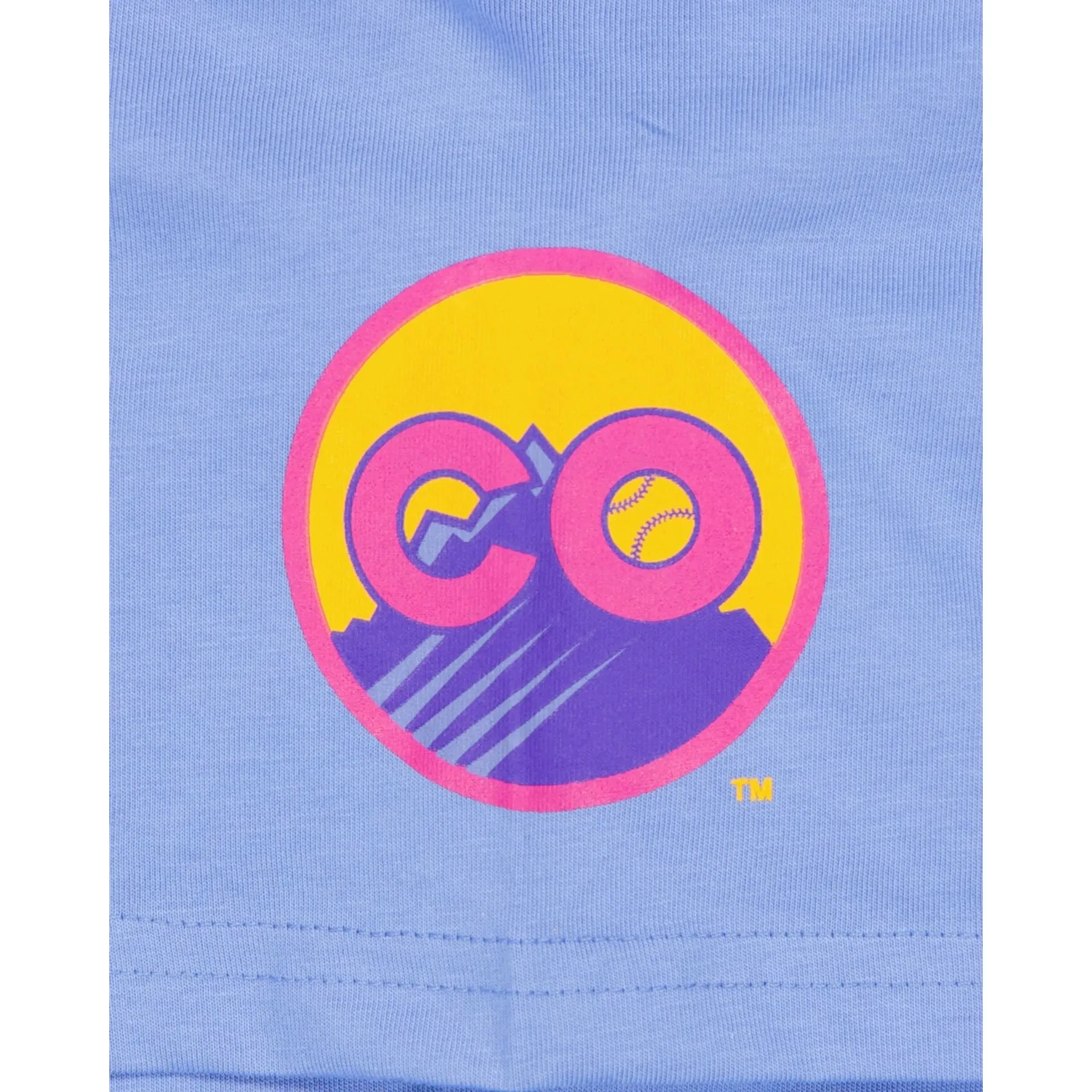 Colorado Rockies City Connect Women's Pastel Blue T-Shirt sold by New Era product image thumbnail 2