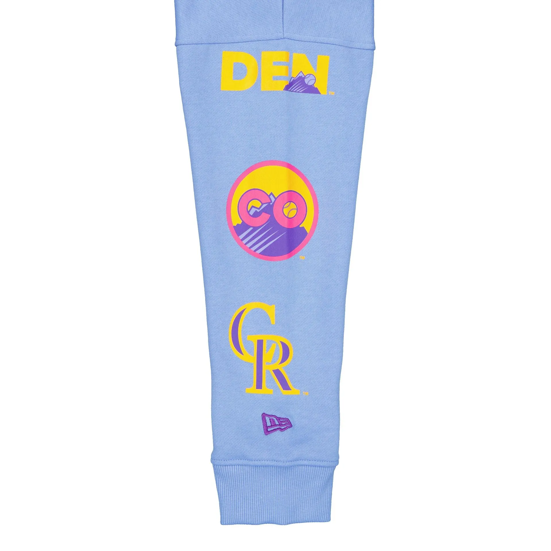 Colorado Rockies City Connect Women's Pastel Blue Hoodie sold by New Era product image thumbnail 2