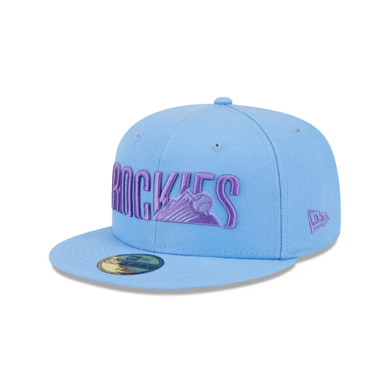 Colorado Rockies City Connect Fan Pack Alt 59FIFTY Fitted Hat sold by New Era
