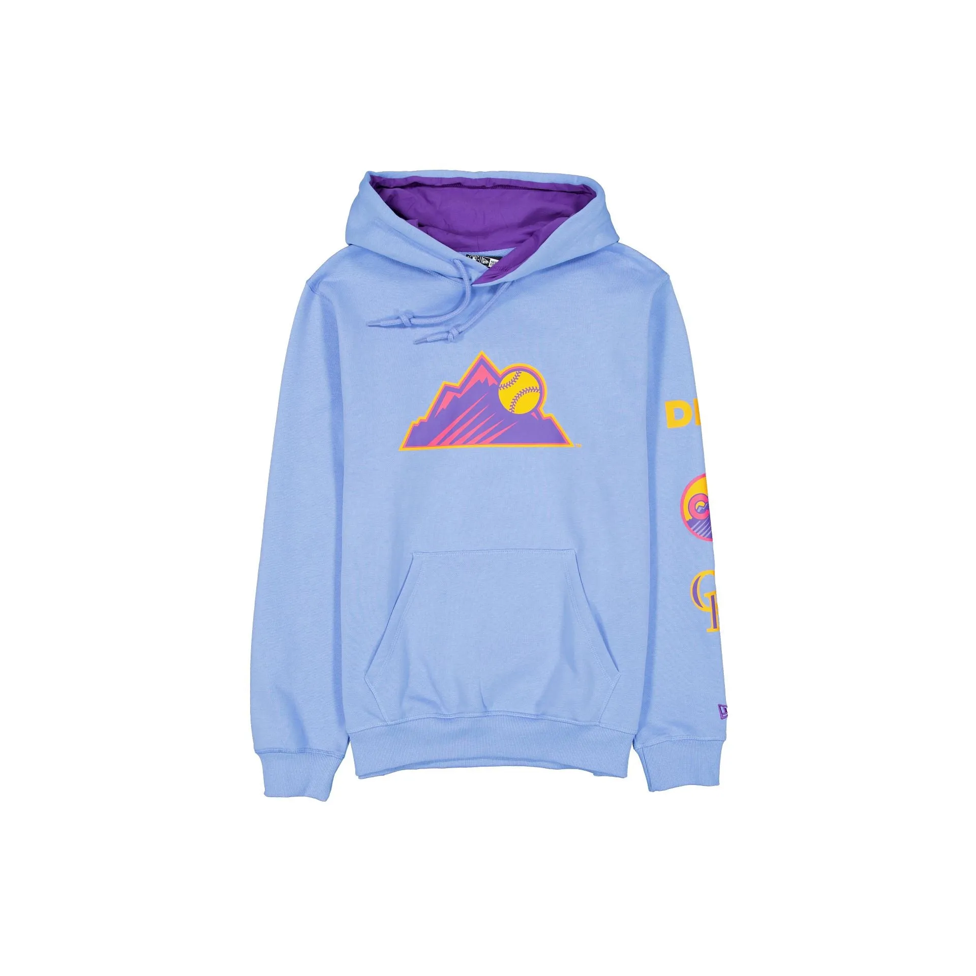 Colorado Rockies City Connect Pastel Blue Hoodie sold by New Era
