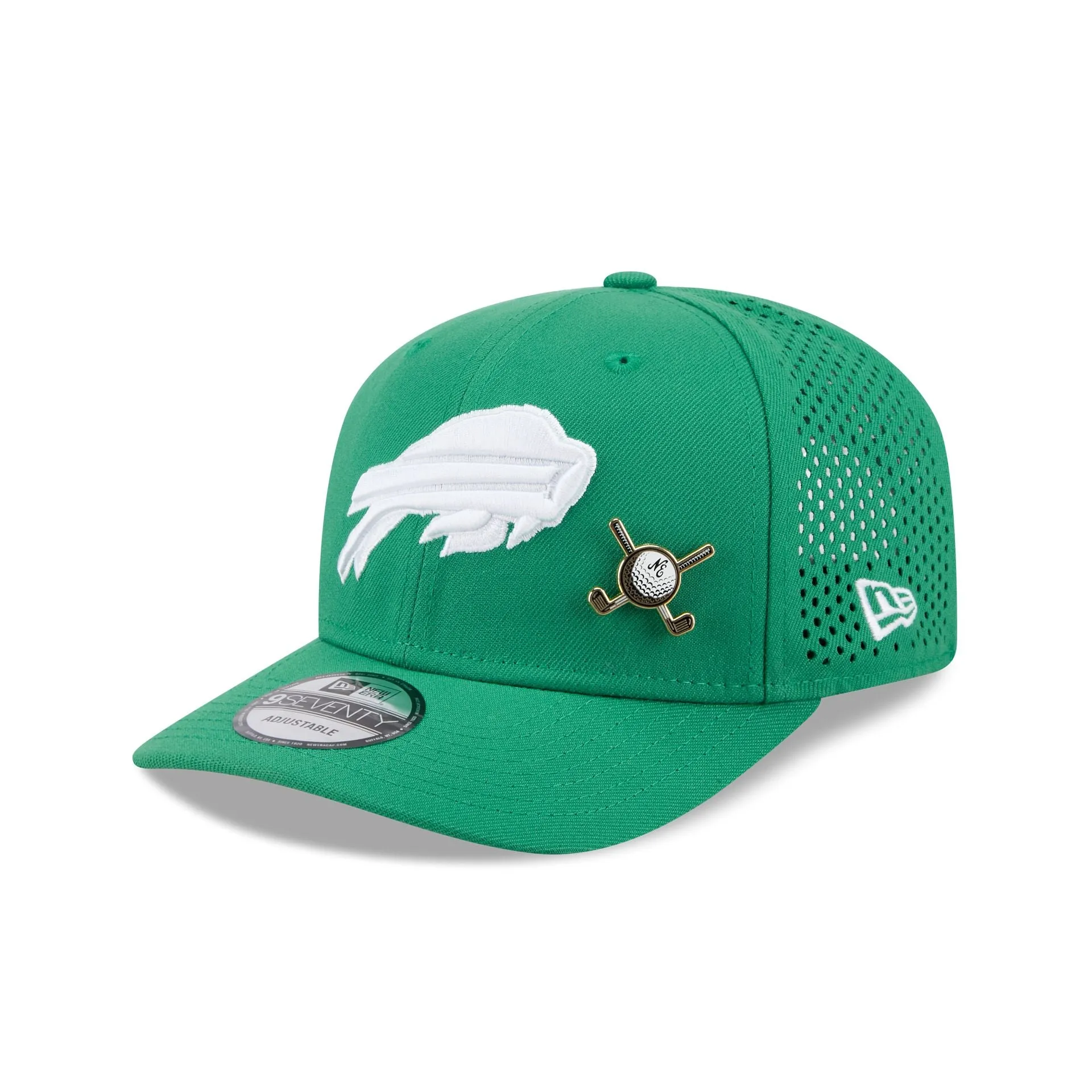 Buffalo Bills Tee Time 9SEVENTY Trucker Hat sold by New Era