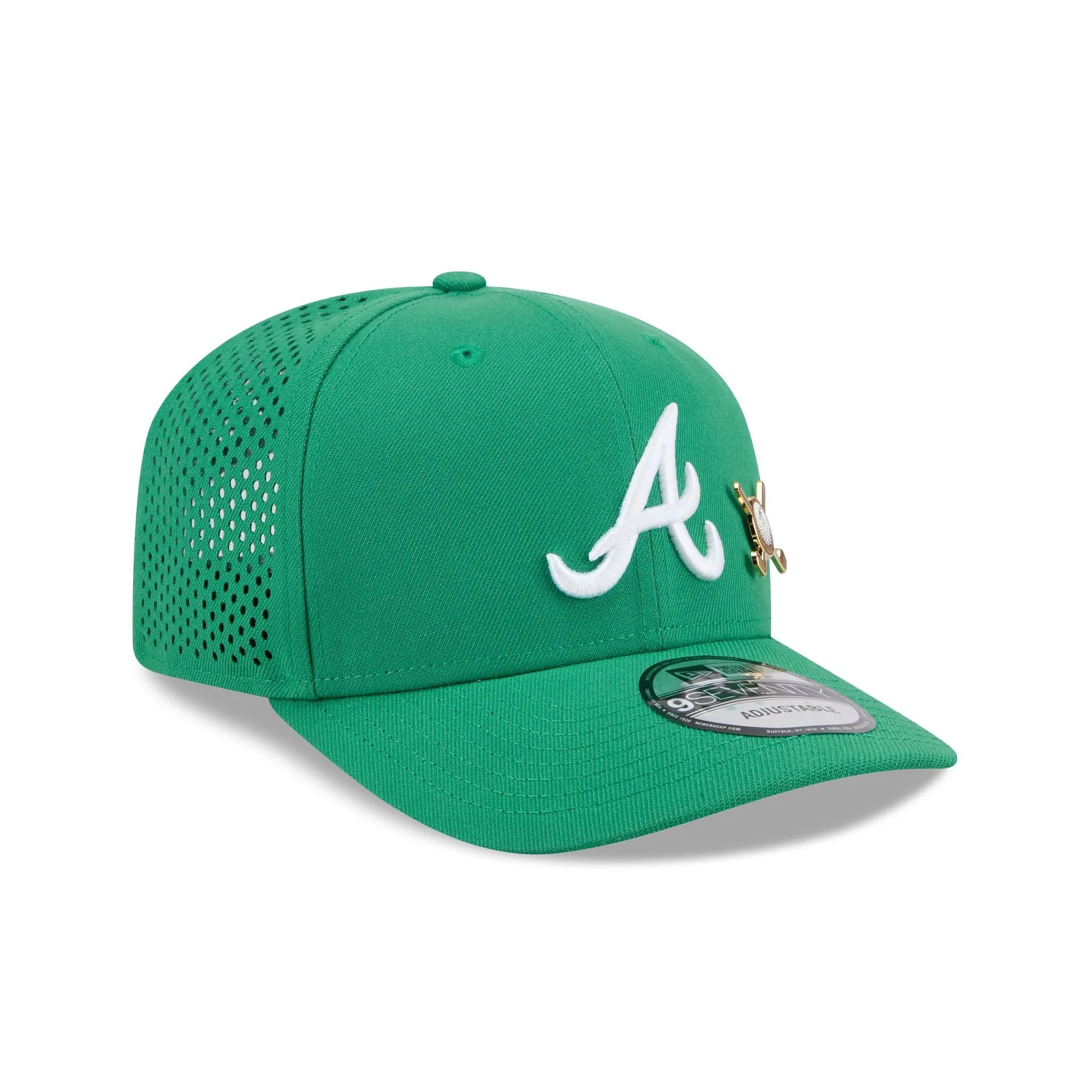 Atlanta Braves Tee Time 9SEVENTY Trucker Hat sold by New Era product image thumbnail 3