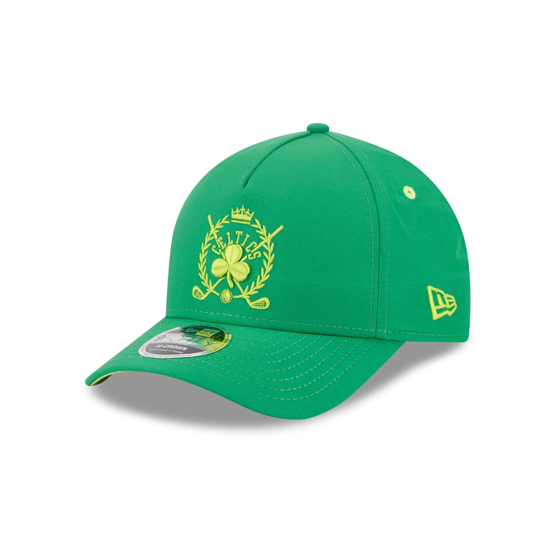Boston Celtics Tee Time 9FORTY M-Crown A-Frame Snapback Hat sold by New Era