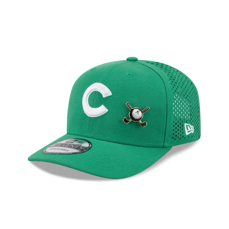 Chicago Cubs Tee Time 9SEVENTY Trucker Hat sold by New Era