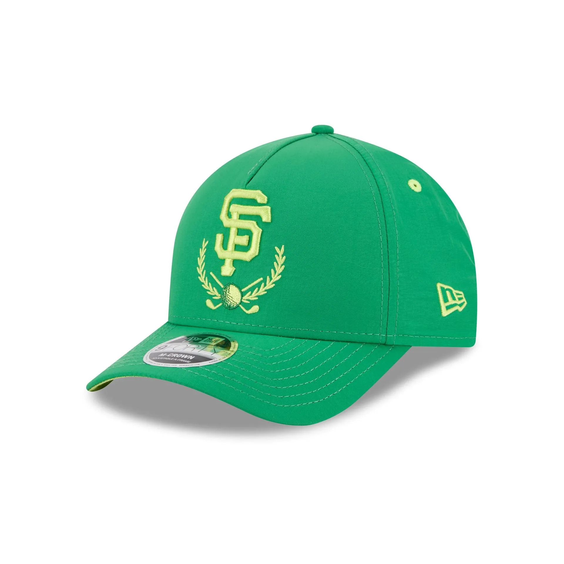 San Francisco Giants Tee Time 9FORTY M-Crown A-Frame Snapback Hat sold by New Era