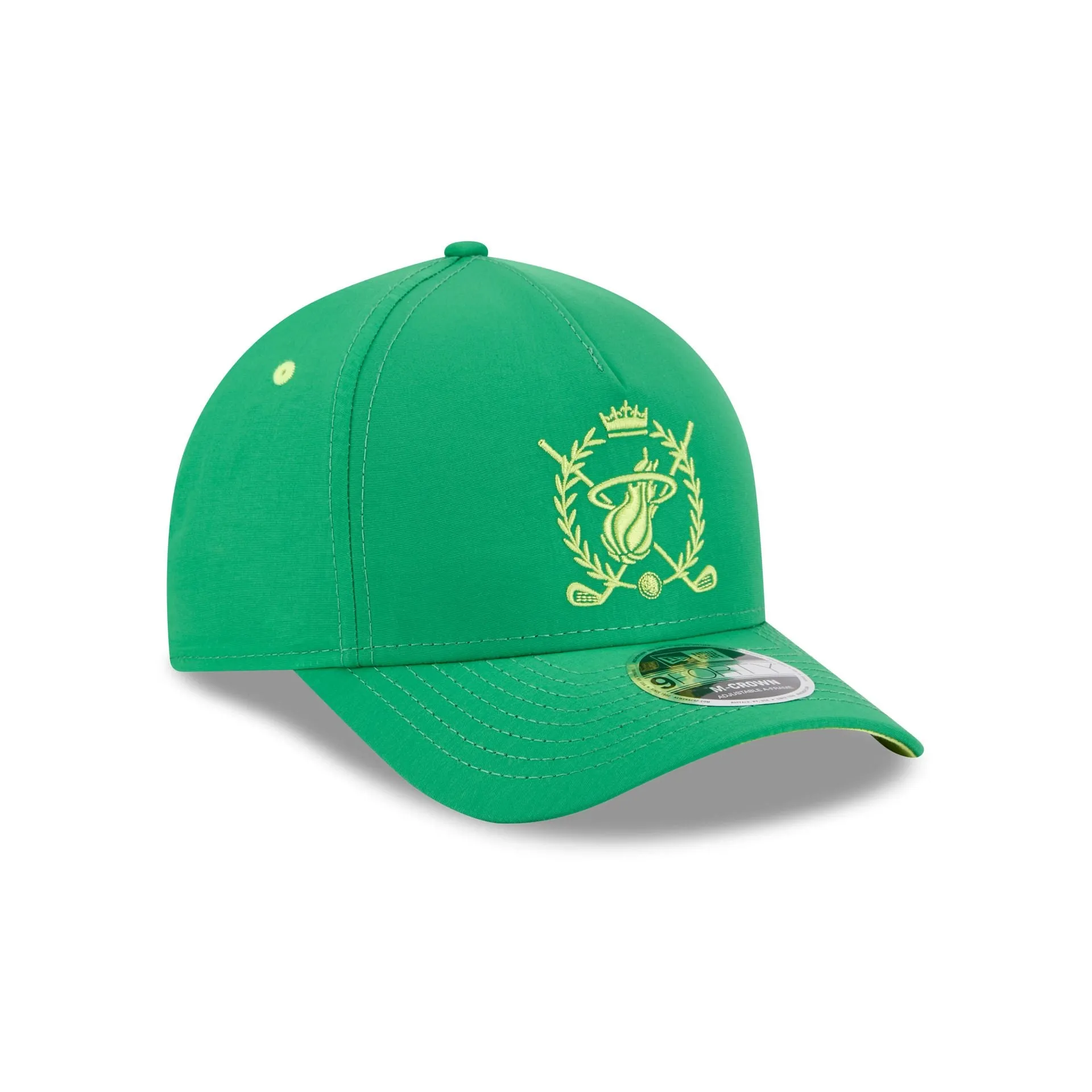 Miami Heat Tee Time 9FORTY M-Crown A-Frame Snapback Hat sold by New Era product image thumbnail 3