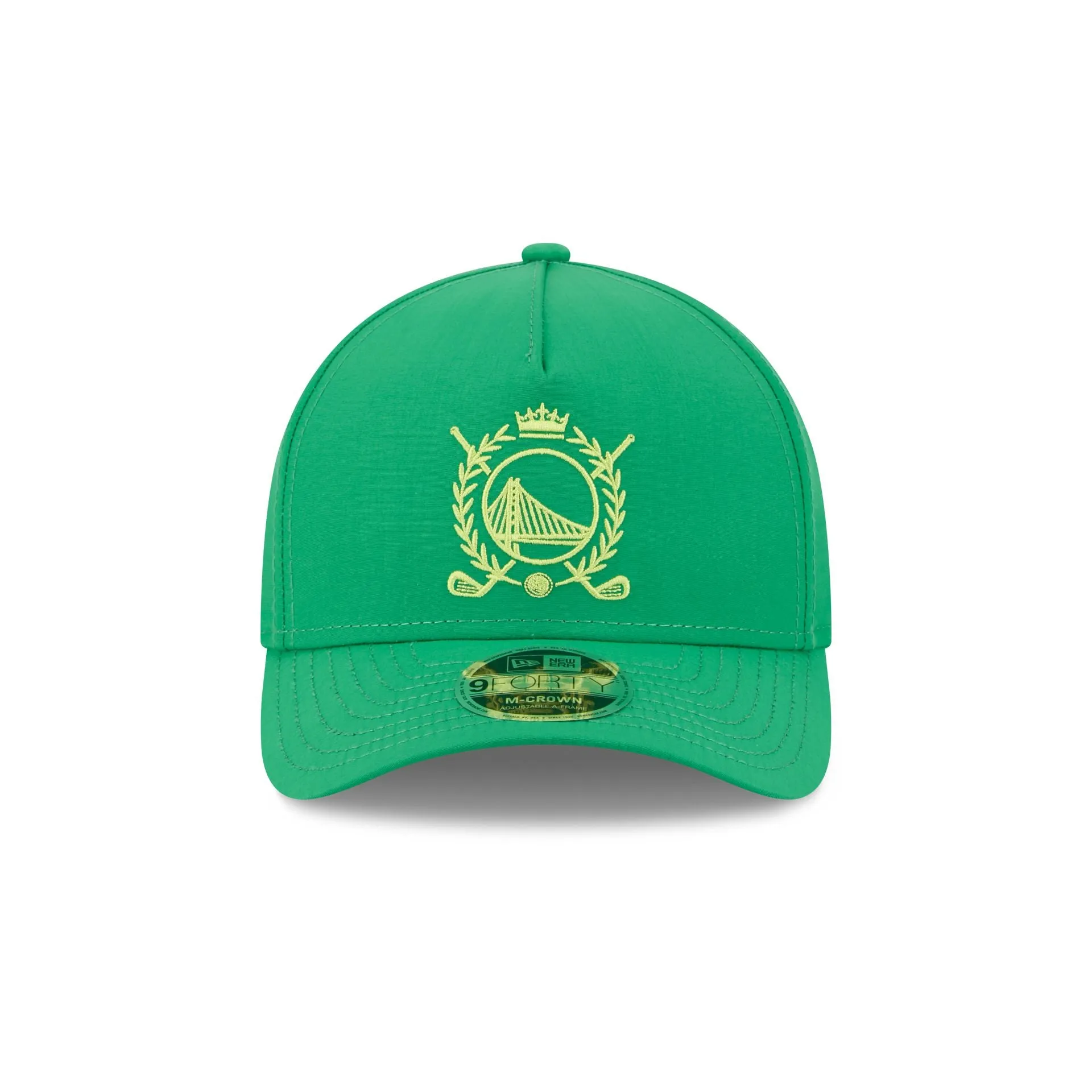 Golden State Warriors Tee Time 9FORTY M-Crown A-Frame Snapback Hat sold by New Era product image thumbnail 2