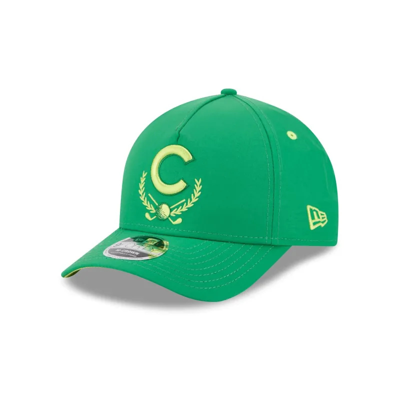 Chicago Cubs Tee Time 9FORTY M-Crown A-Frame Snapback Hat sold by New Era