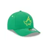 Atlanta Braves Tee Time 9FORTY M-Crown A-Frame Snapback Hat sold by New Era