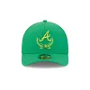 Atlanta Braves Tee Time 9FORTY M-Crown A-Frame Snapback Hat sold by New Era