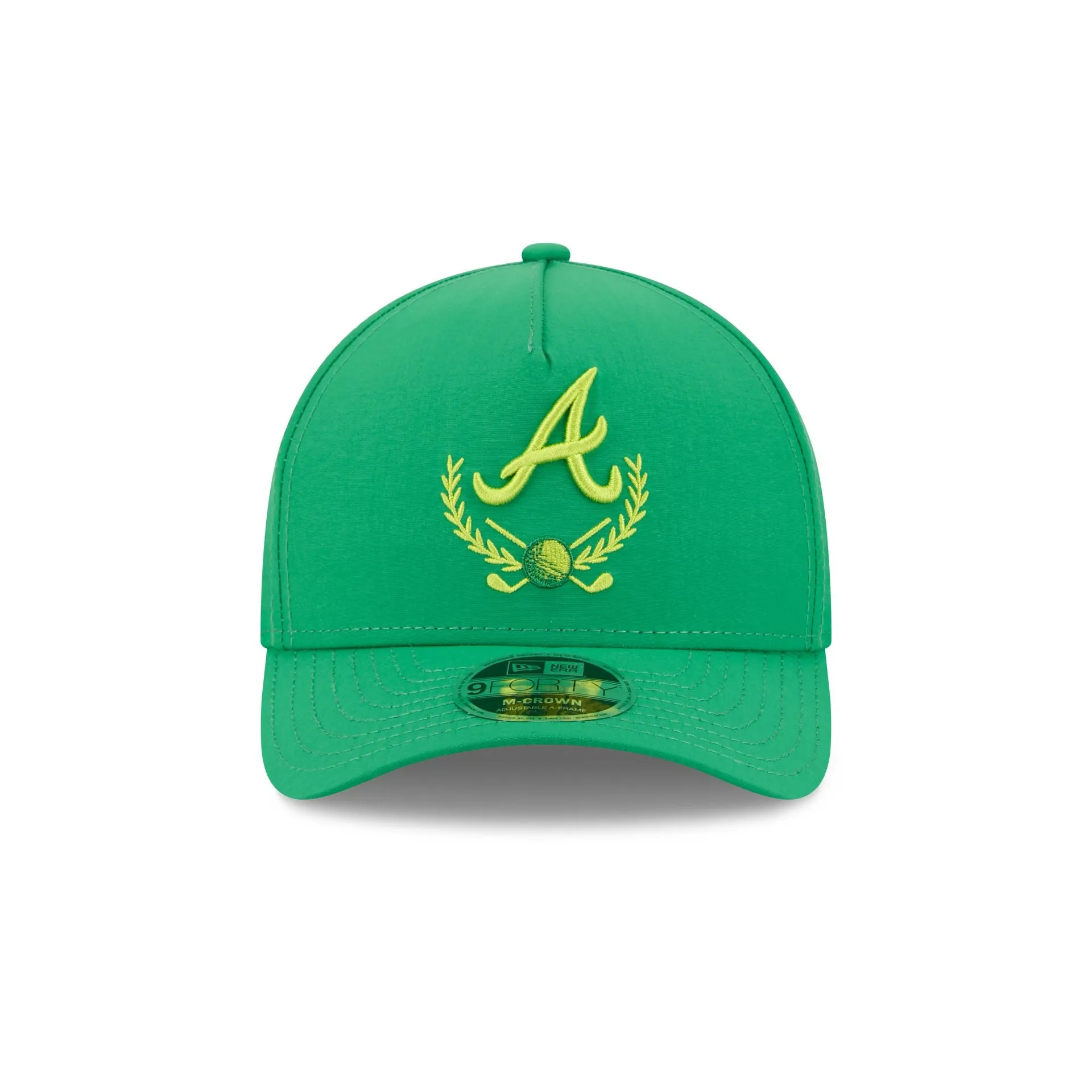 Atlanta Braves Tee Time 9FORTY M-Crown A-Frame Snapback Hat sold by New Era product image thumbnail 2
