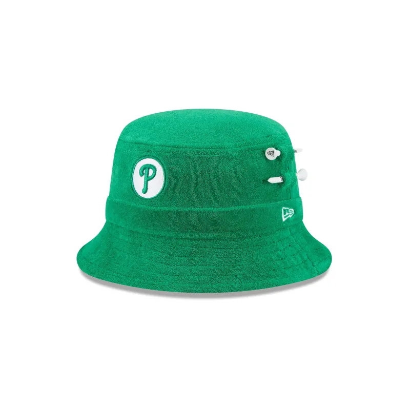 Philadelphia Phillies Tee Time Toweling Bucket Hat sold by New Era
