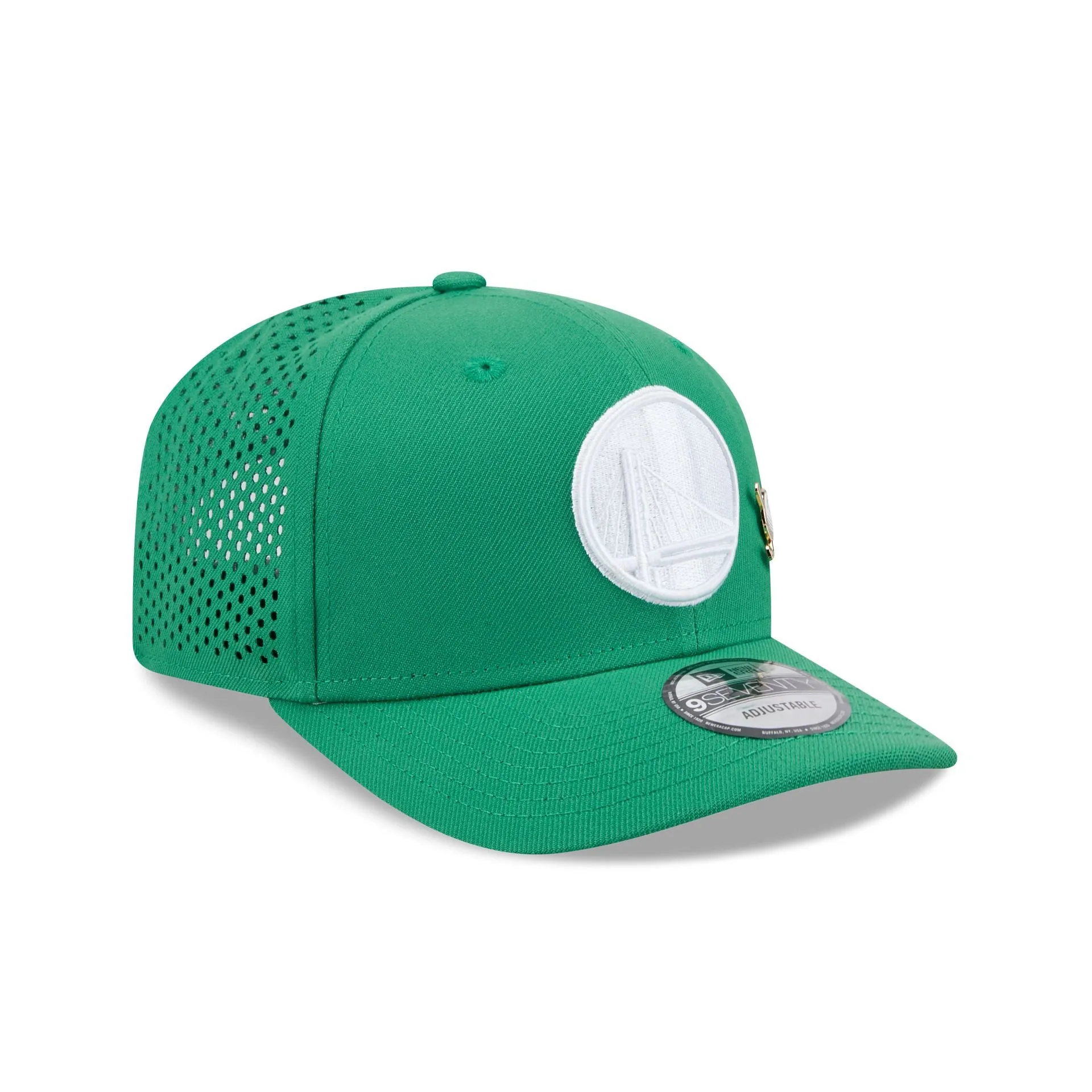 Golden State Warriors Tee Time 9SEVENTY Trucker Hat sold by New Era product image thumbnail 3