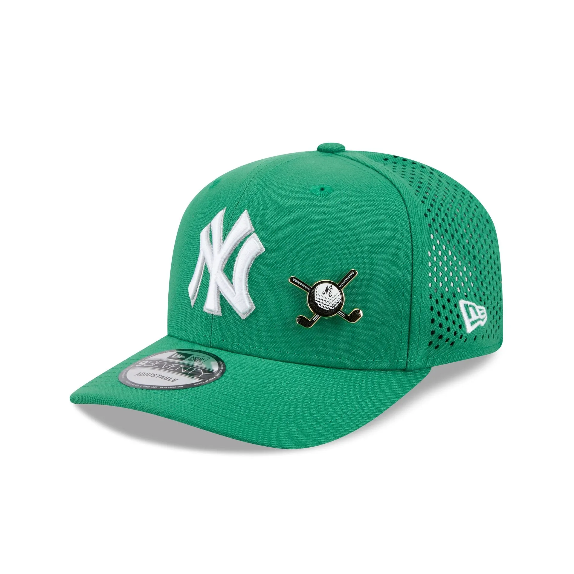 New York Yankees Tee Time 9SEVENTY Trucker Hat sold by New Era