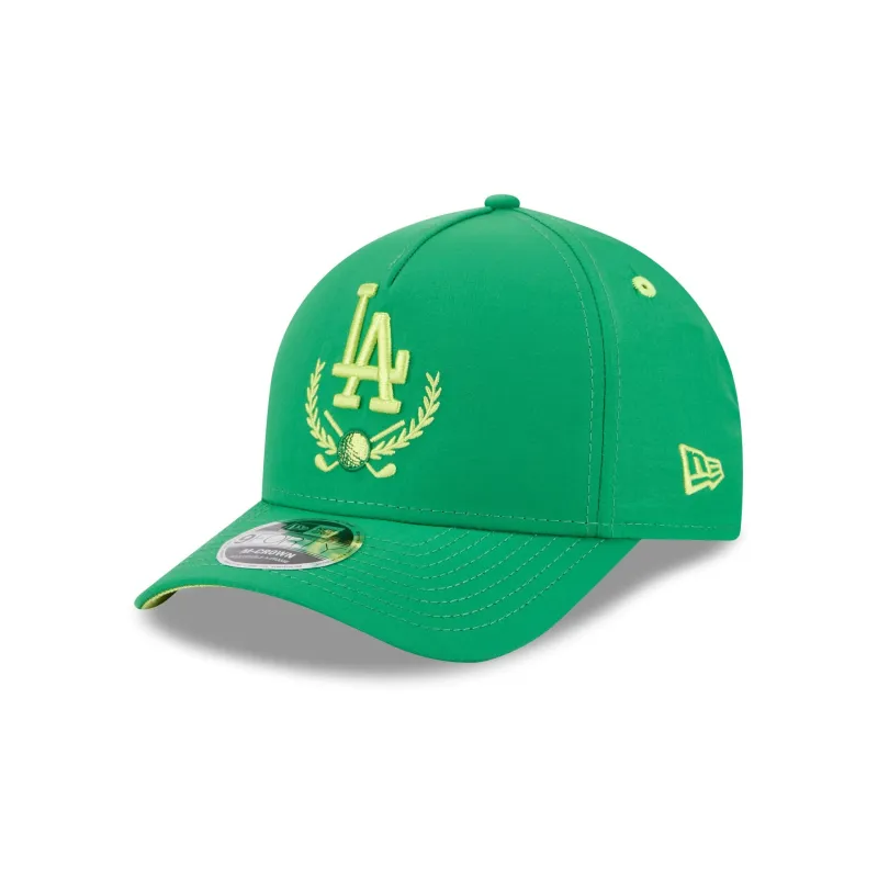 Los Angeles Dodgers Tee Time 9FORTY M-Crown A-Frame Snapback Hat sold by New Era