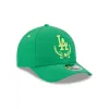 Los Angeles Dodgers Tee Time 9FORTY M-Crown A-Frame Snapback Hat sold by New Era