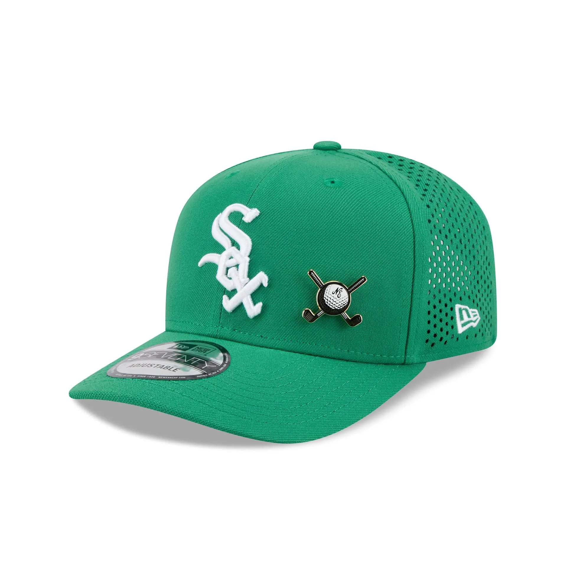 Chicago White Sox Tee Time 9SEVENTY Trucker Hat sold by New Era