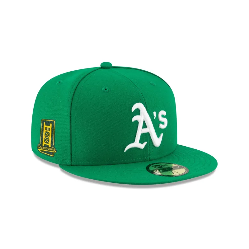 Athletics in Sacramento Sidepatch Alt 59FIFTY Fitted Hat sold by New Era