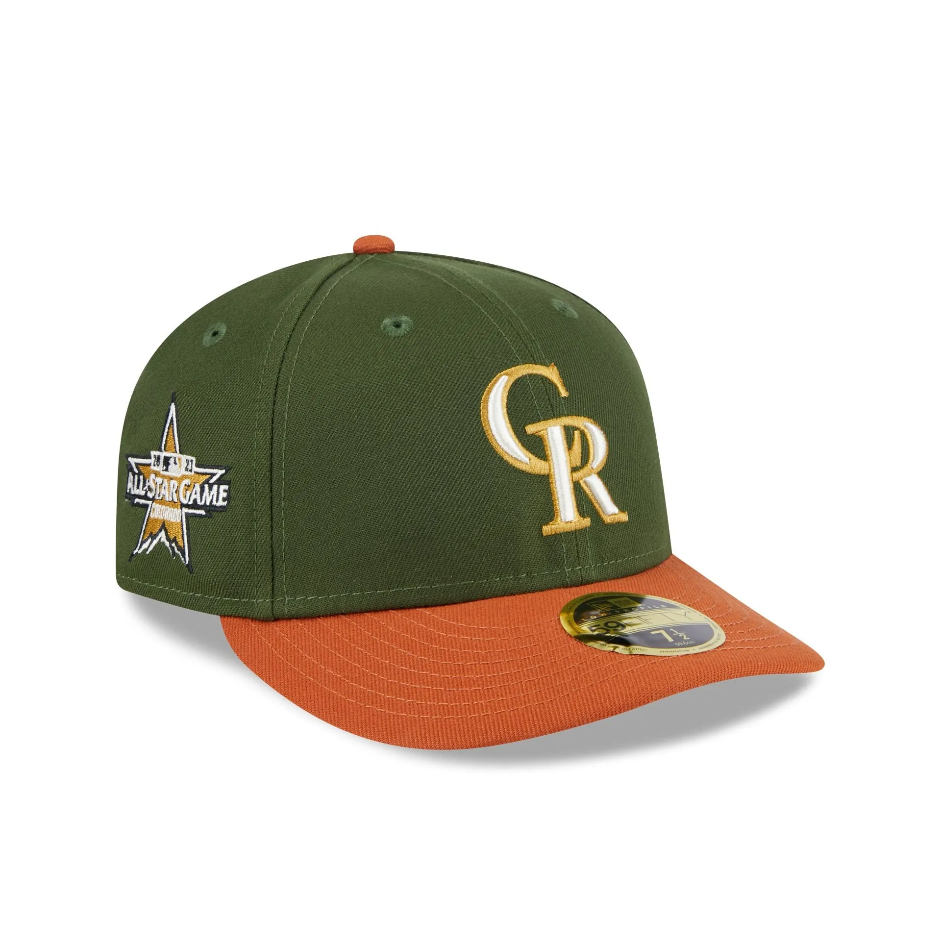 Colorado Rockies Scarlet Low Profile 59FIFTY Fitted Hat sold by New Era