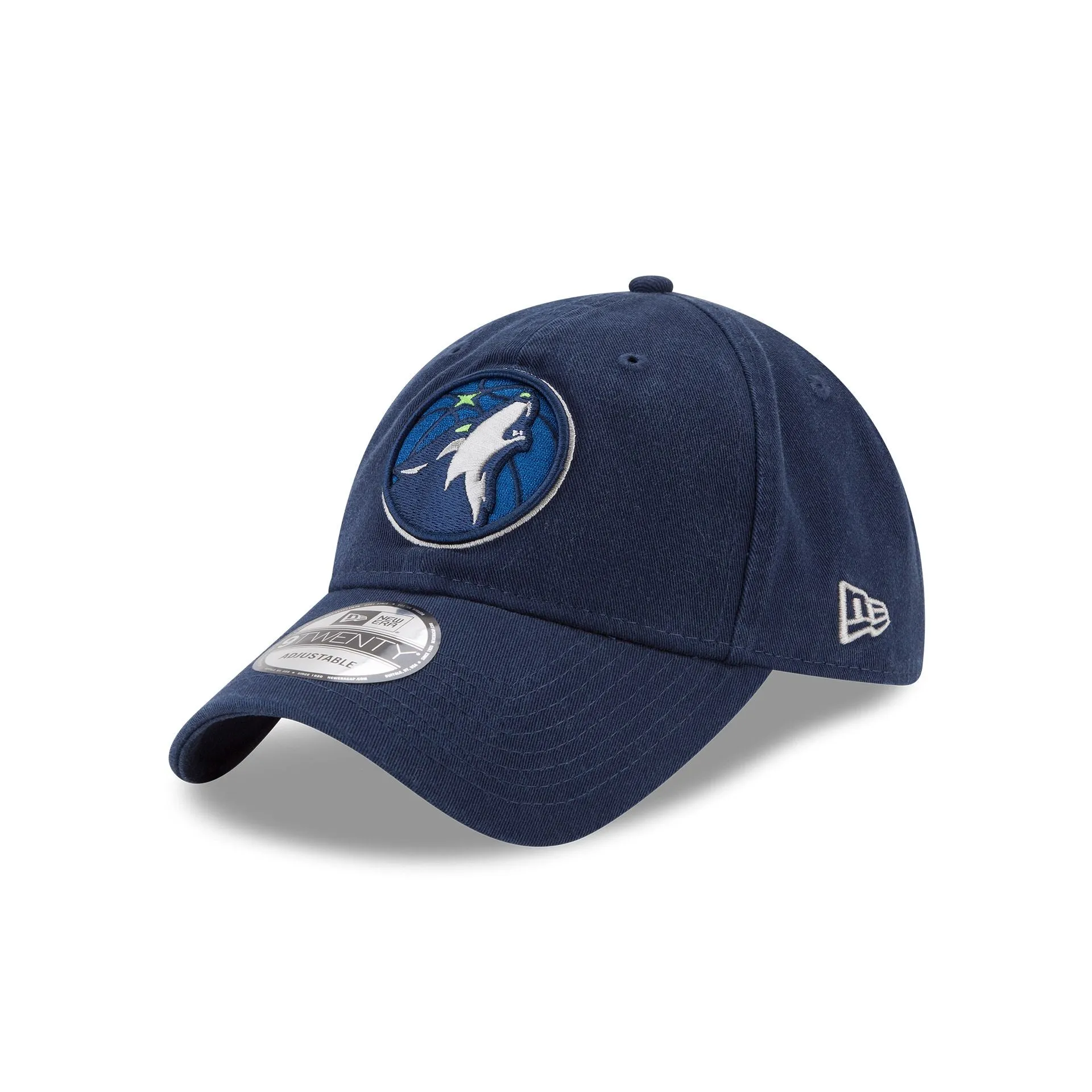 Minnesota Timberwolves Core Classic Blue 9TWENTY Adjustable Hat sold by New Era