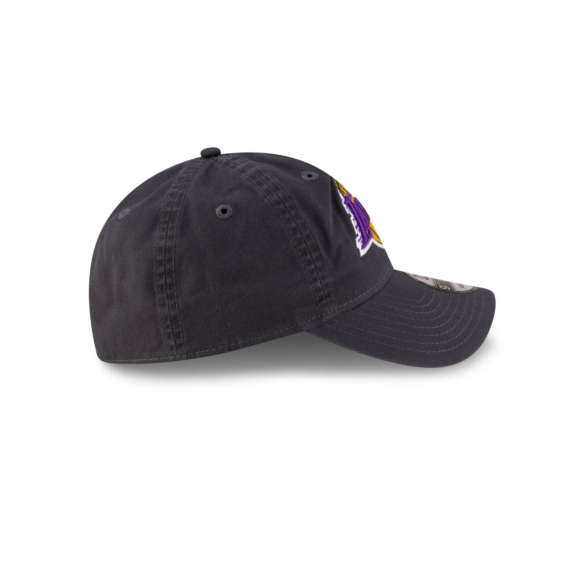 Los Angeles Lakers Core Classic Gray 9TWENTY Adjustable Hat sold by New Era product image thumbnail 5