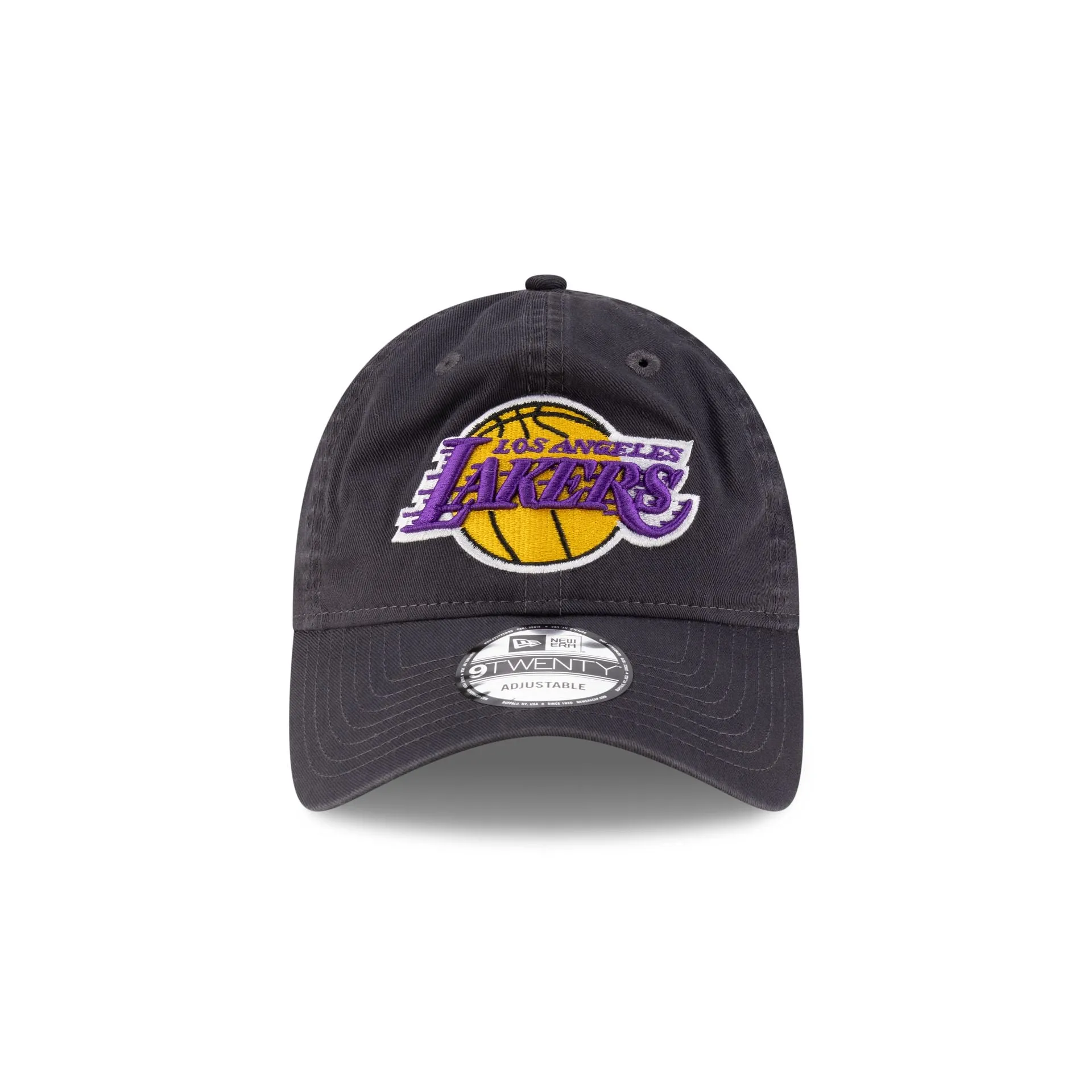Los Angeles Lakers Core Classic Gray 9TWENTY Adjustable Hat sold by New Era product image thumbnail 2