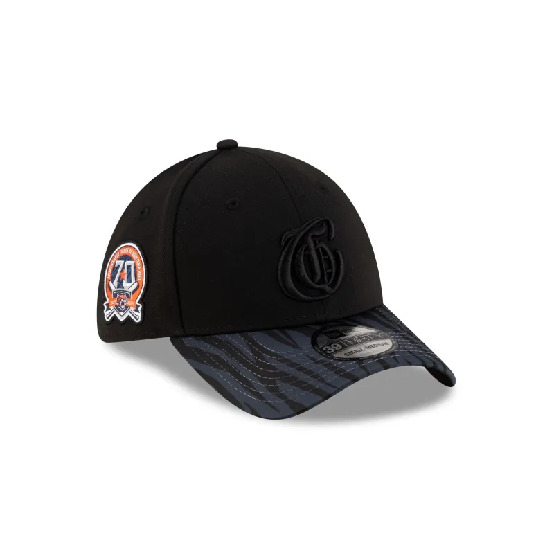Tigres de Quintana Roo LMB 100th Anniversary Alt Black 39THIRTY Stretch Fit Hat sold by New Era