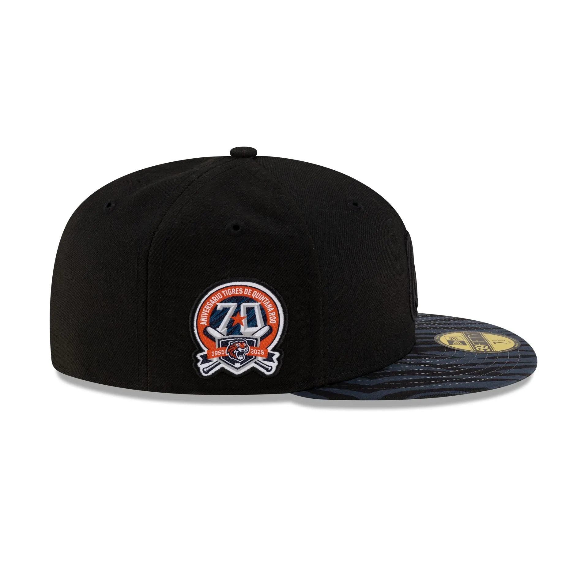 Tigres de Quintana Roo LMB 100th Anniversary Alt Black 59FIFTY Fitted Hat sold by New Era product image thumbnail 4