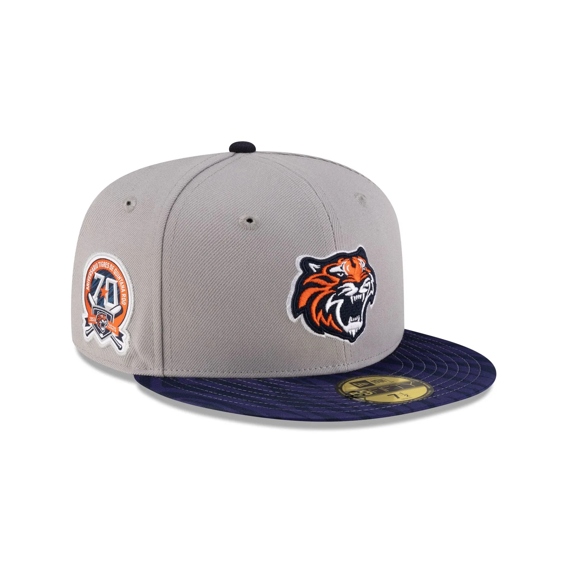Tigres de Quintana Roo LMB 100th Anniversary Away 59FIFTY Fitted Hat sold by New Era