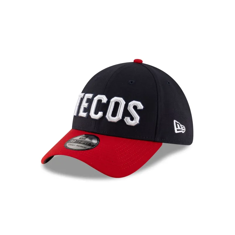 Tecolotes de los Dos Laredos LMB 100th Anniversary Alt Navy 39THIRTY Stretch Fit Hat sold by New Era