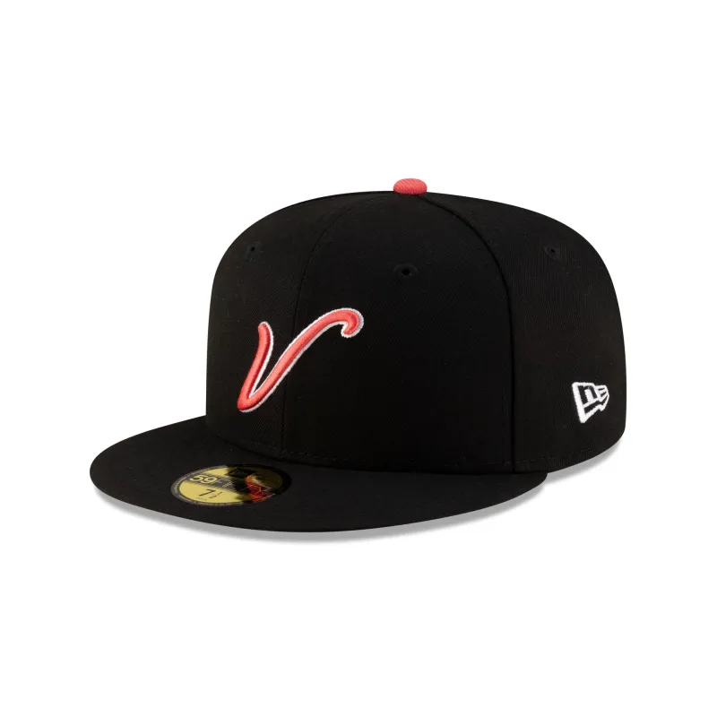 El Águila de Veracruz LMB 100th Anniversary Alt Black 59FIFTY Fitted Hat sold by New Era