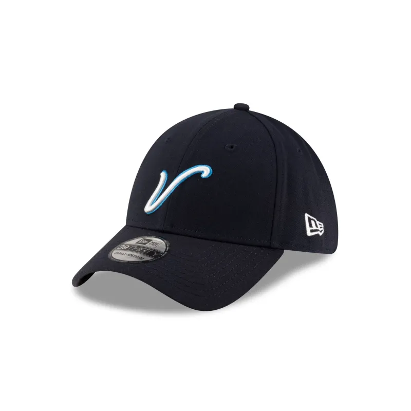 El Águila de Veracruz LMB 100th Anniversary Home 39THIRTY Stretch Fit Hat sold by New Era