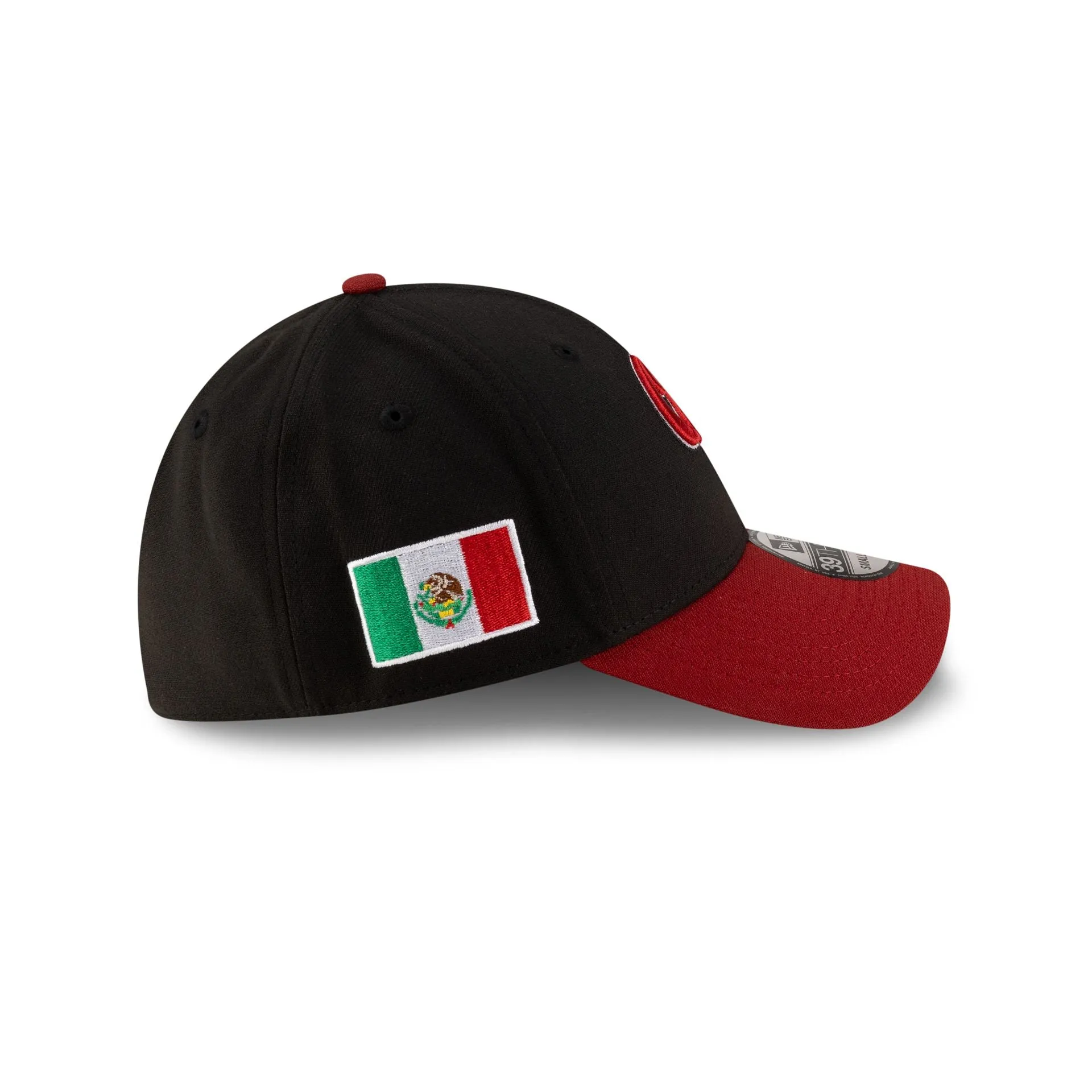 Guerreros de Oaxaca LMB 100th Anniversary Alt Black 39THIRTY Stretch Fit Hat sold by New Era product image thumbnail 4