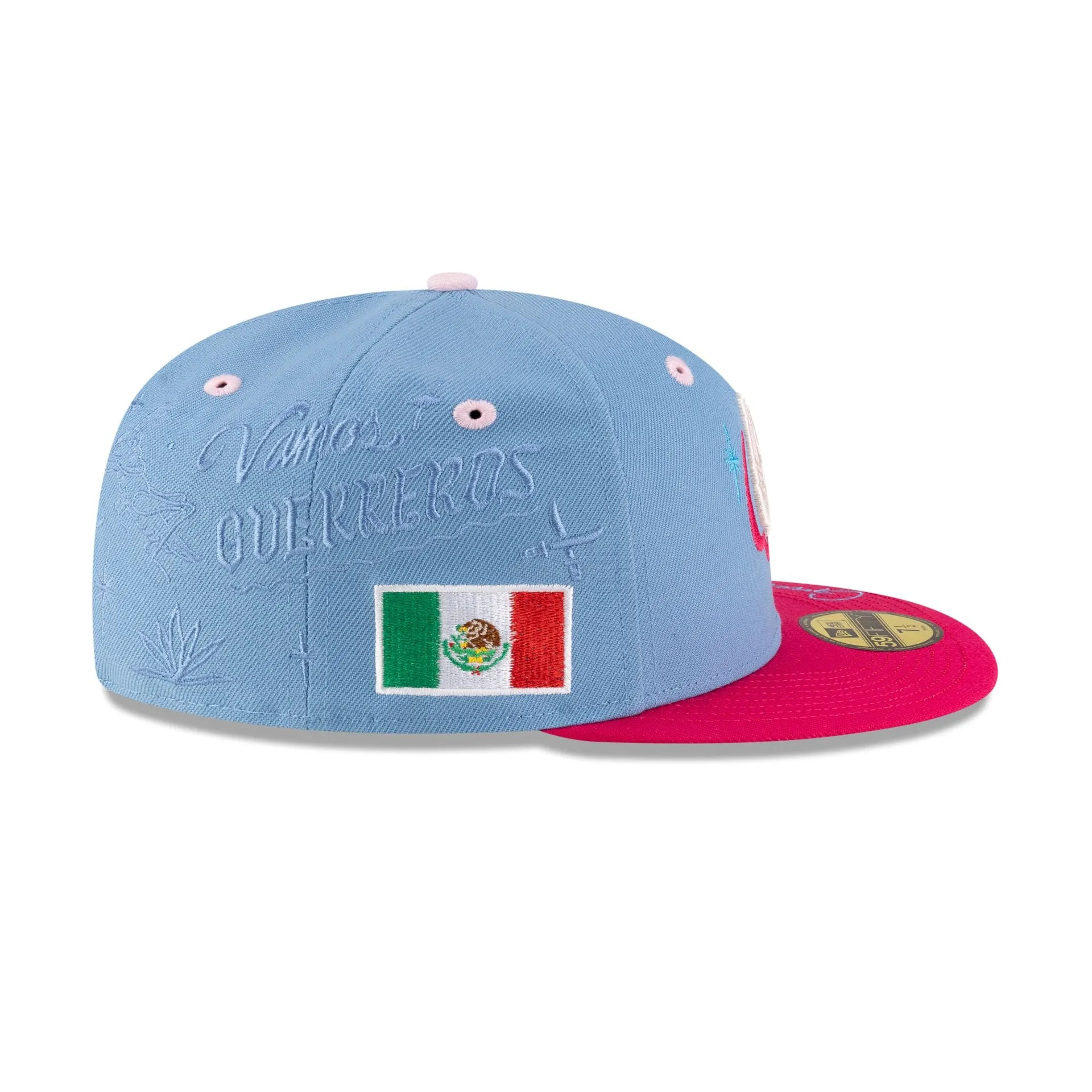 Guerreros de Oaxaca LMB 100th Anniversary Alt Blue 59FIFTY Fitted Hat sold by New Era product image thumbnail 4