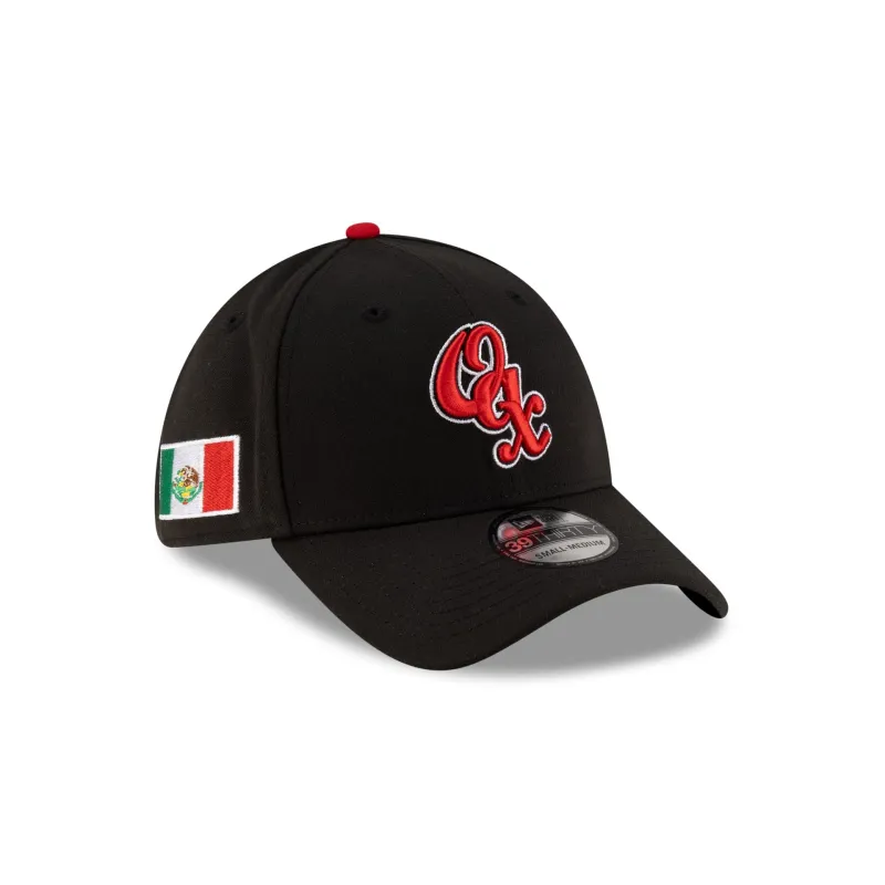 Guerreros de Oaxaca LMB 100th Anniversary Away 39THIRTY Stretch Fit Hat sold by New Era