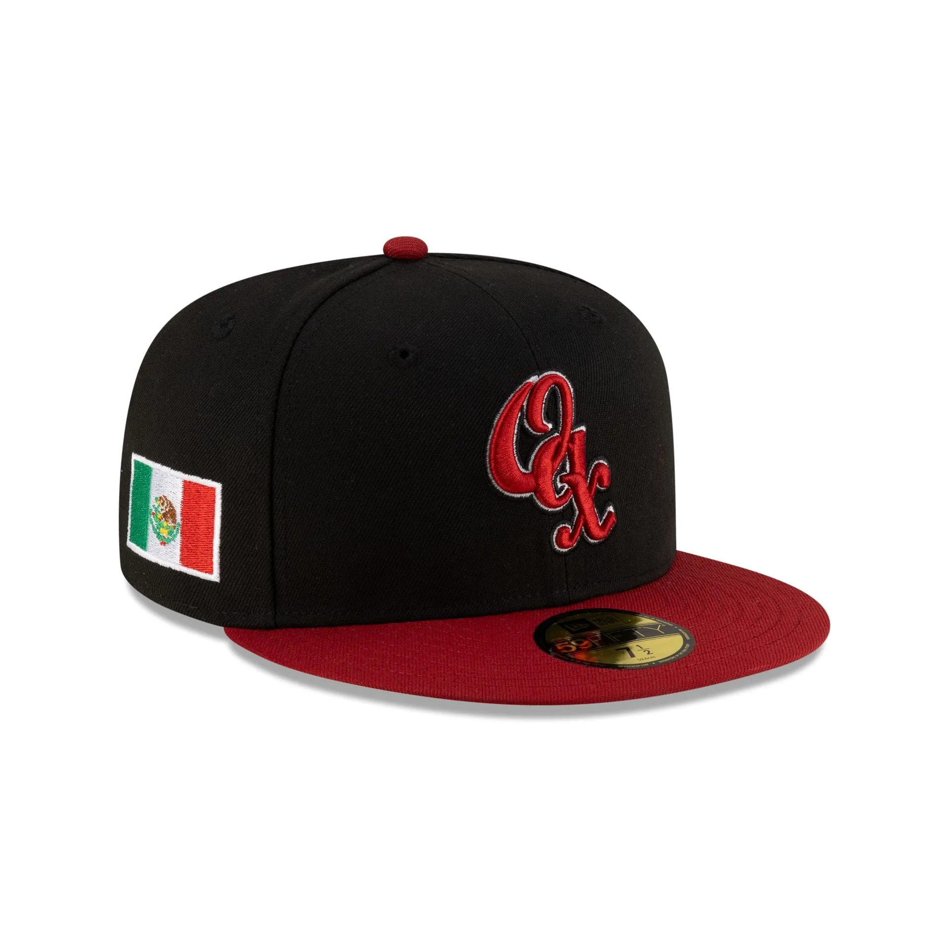 Guerreros de Oaxaca LMB 100th Anniversary Alt Black 59FIFTY Fitted Hat sold by New Era
