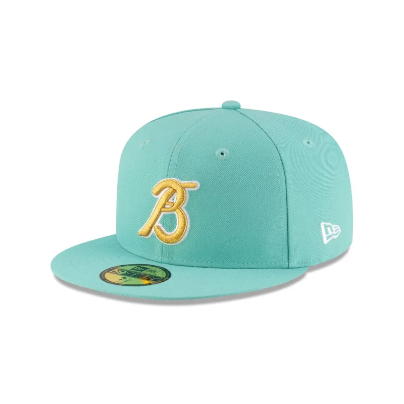 Bravos de León LMB 100th Anniversary Home 59FIFTY Fitted Hat sold by New Era