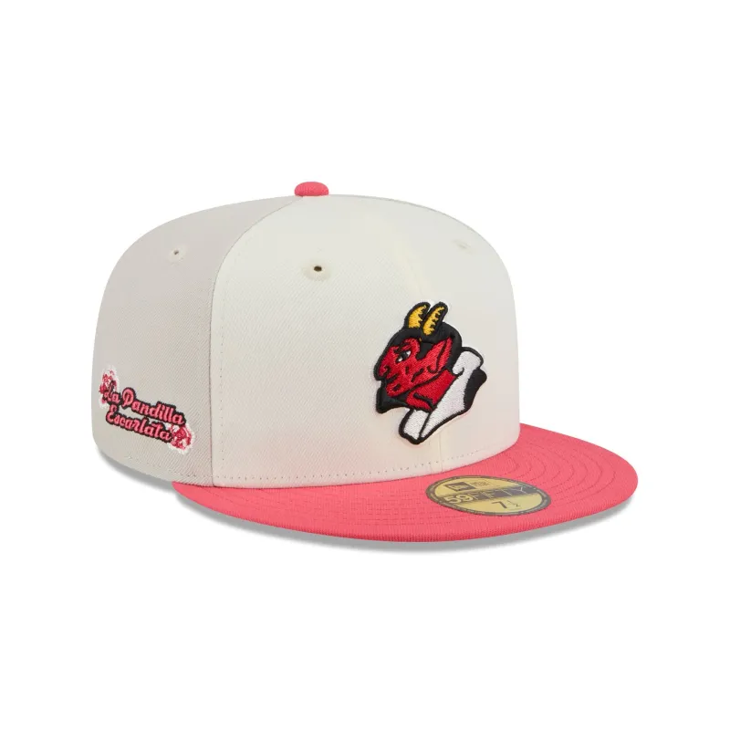 Diablos Rojos del México Two-Tone Coral 59FIFTY Fitted Hat sold by New Era