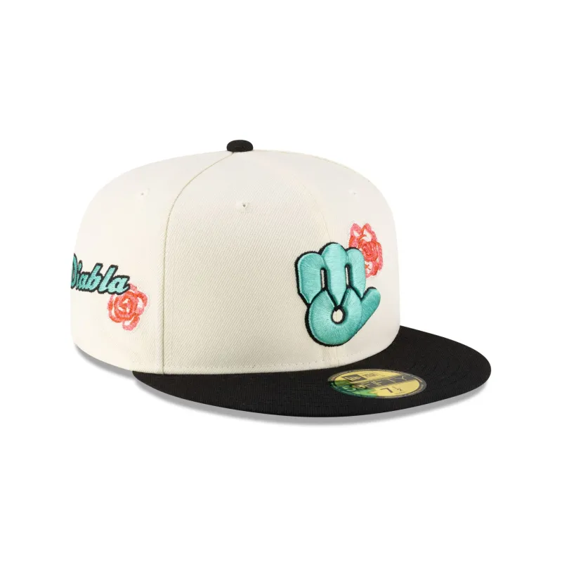 Diablos Rojos del México Two-Tone Rose 59FIFTY Fitted Hat sold by New Era