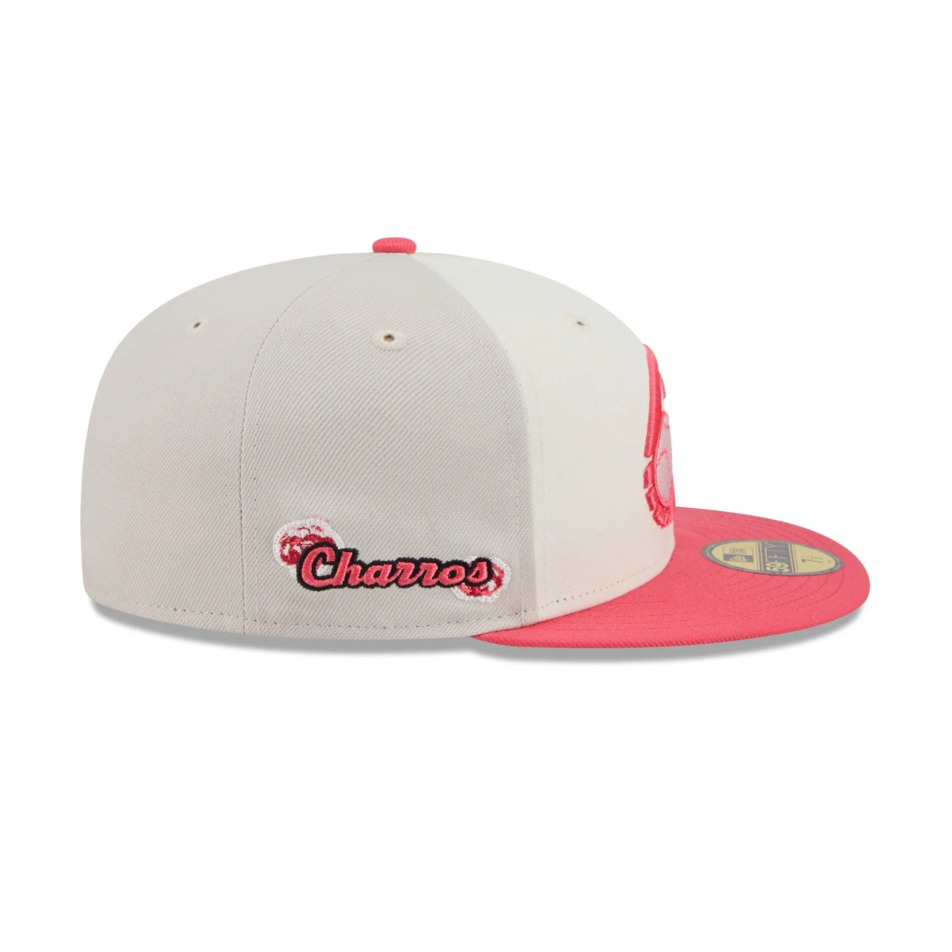 Charros de Jalisco Two-Tone Coral 59FIFTY Fitted Hat sold by New Era product image thumbnail 4